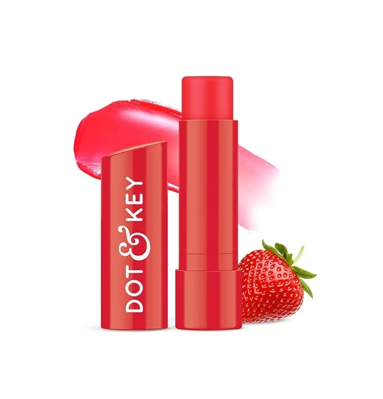 Dot & Key SPF 50+ Barrier Repair Hydrating Strawberry Red Tinted Lip Balm 4.5g price in Bangladesh | Authentic Product by Shundorjo