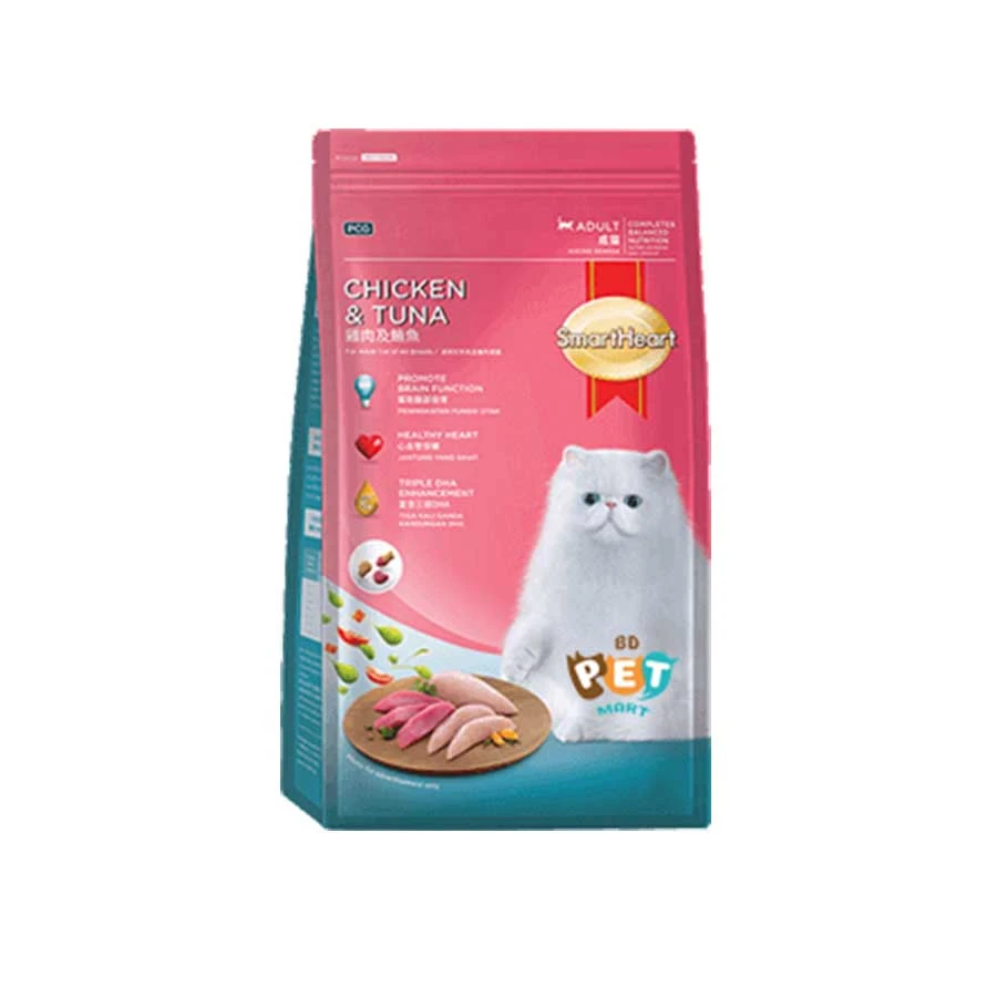 Smartheart Cat Food Chicken and Tuna 7kg (Extra 1kg)