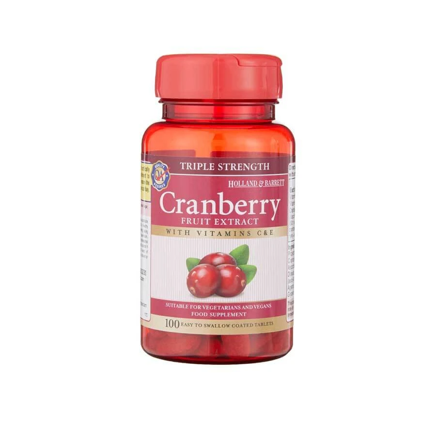 Holland & Barrett Triple Strength Cranberry Concentrate 100 Tablets price in Bangladesh | Authentic Product by Shundorjo
