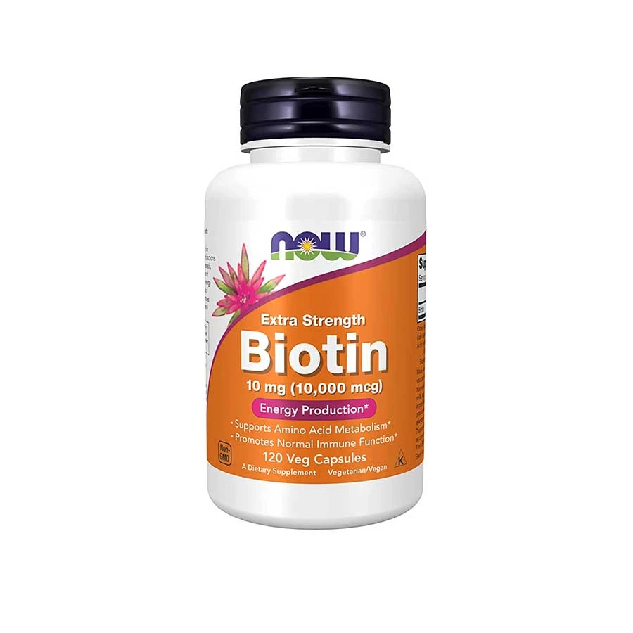NOW Foods Biotin 10000mcg 120 Veg Capsules price in Bangladesh | Authentic Product by Shundorjo