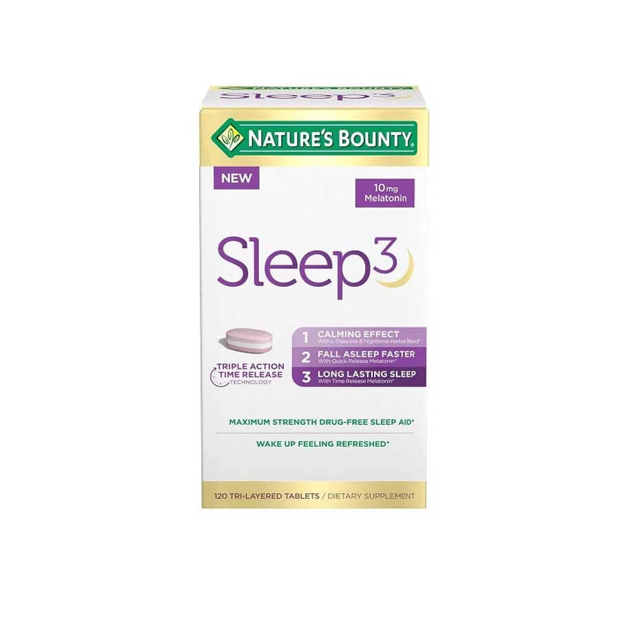 Nature’s Bounty Sleep3 Tri Layer 120 Tablets price in Bangladesh | Authentic Product by Shundorjo