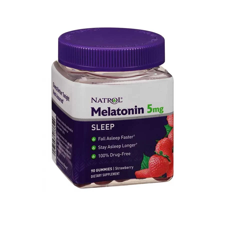Natrol Melatonin Sleep Aid Strawberry 5mg 90 Gummies price in Bangladesh | Authentic Product by Shundorjo