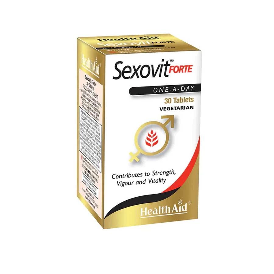 HealthAid Sexovit Forte Arginine Korean Ginseng 30 Tablets price in Bangladesh | Buy original Health Aid