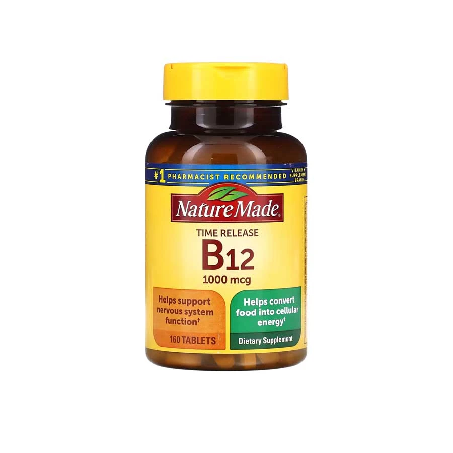 Nature Made Vitamin B12 1000mcg 160 Tablets price in Bangladesh | Authentic Product by Shundorjo