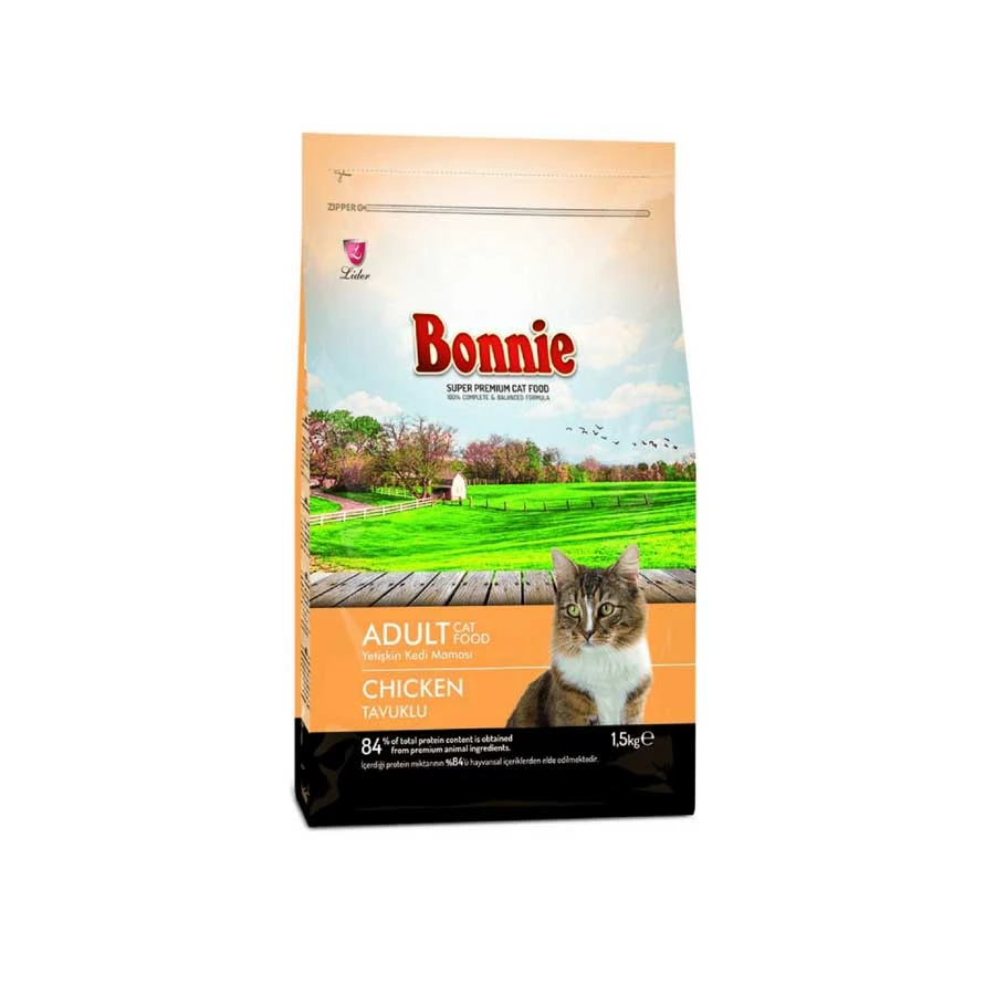 Bonnie Adult Cat Food Chicken 1.5kg price in Bangladesh | Authentic Product by Shundorjo