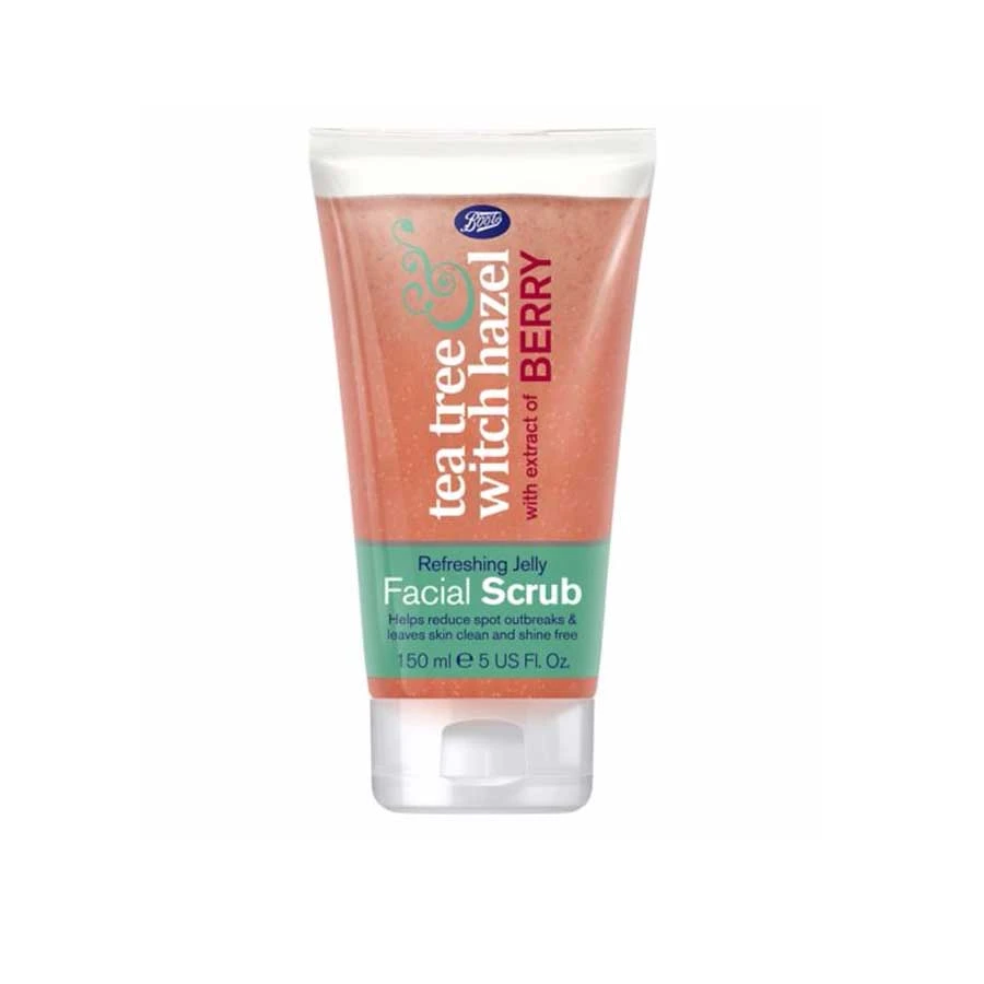 Boots Tea Tree and Witch Hazel Refreshing Jelly Facial Scrub 150ml price in Bangladesh | Authentic Product by Shundorjo