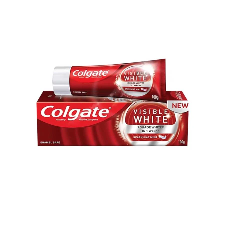 Colgate Visible White Anticavity Toothpaste 100gm price in Bangladesh | Authentic Product by Shundorjo