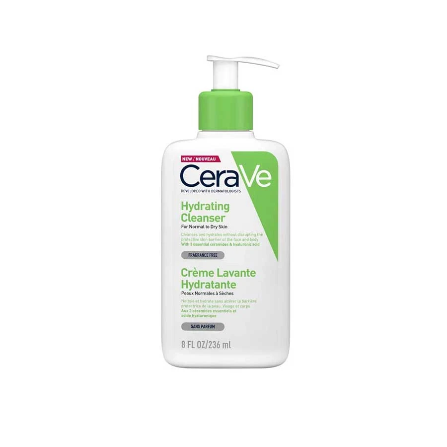 CeraVe Hydrating Cleanser For Normal To Dry Skin 236ml price in Bangladesh | Authentic Product by Shundorjo