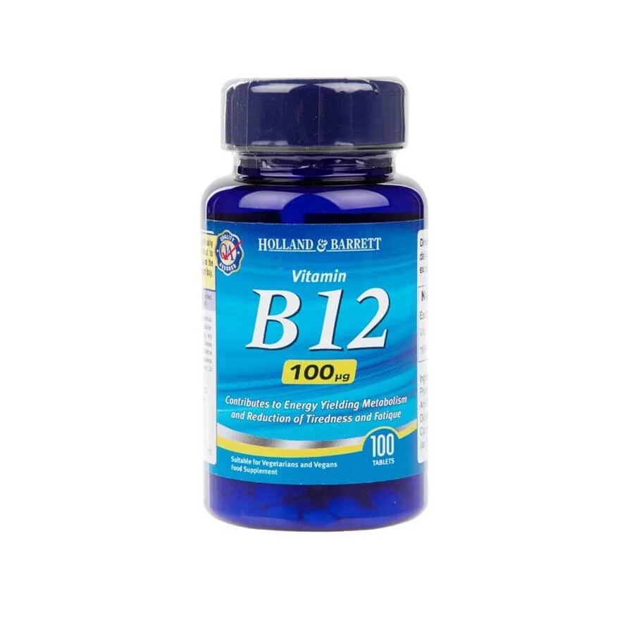 Holland & Barrett Vitamin B12 100gm 100 Tablets price in Bangladesh | Authentic Product by Shundorjo