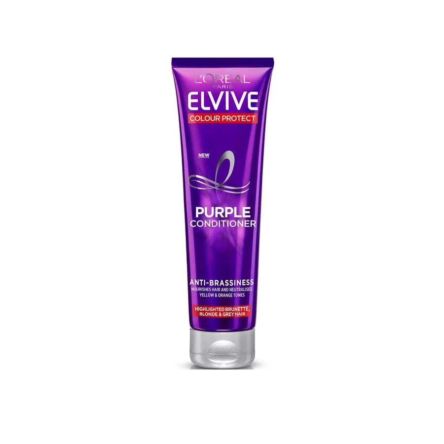 L'Oreal Elvive Colour Portect Anti Brassiness Purple Conditioner 150ml price in Bangladesh | Authentic Product by Shundorjo
