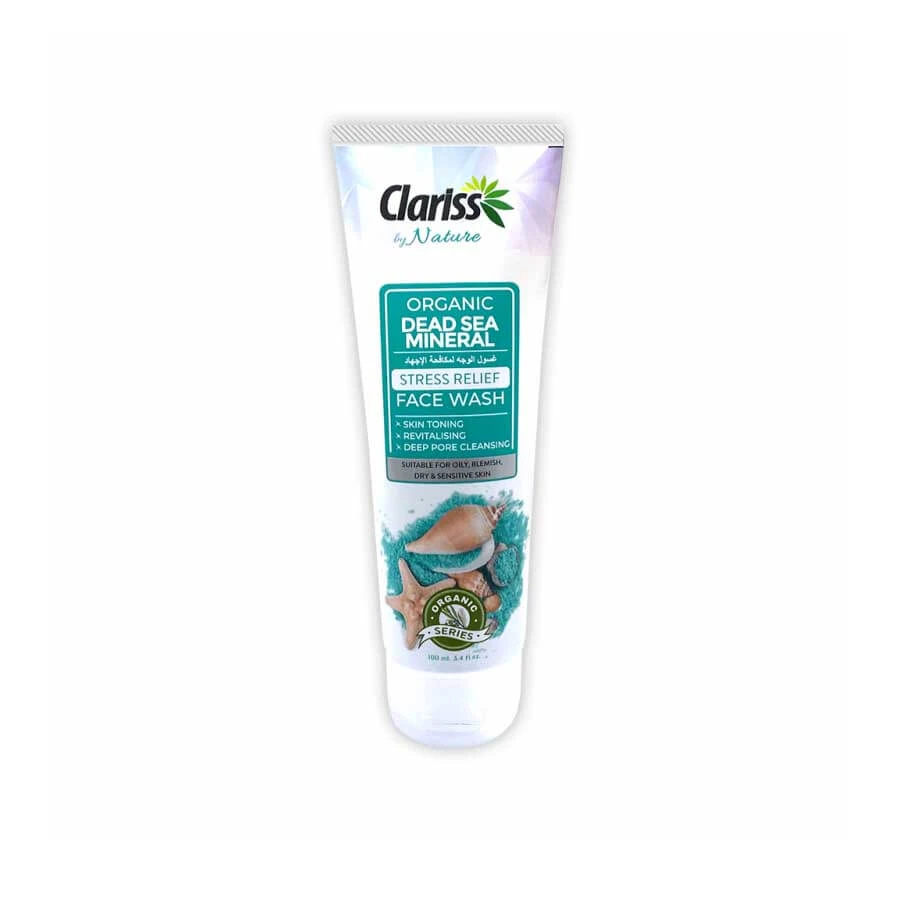 Clariss Organic Dead Sea Mineral Face Wash price in Bangladesh | Authentic Product by Shundorjo