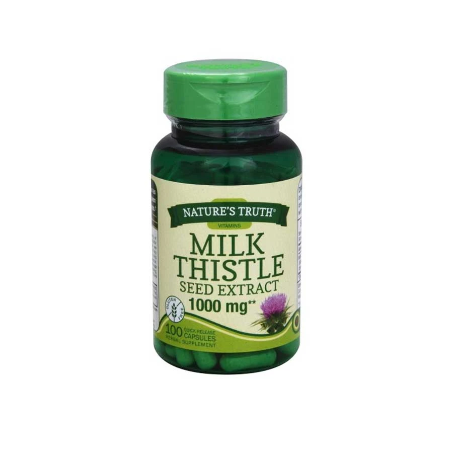 Nature’s Truth Milk Thistle Seed Extract 1000mg 100 Capsules price in Bangladesh | Authentic Product by Shundorjo