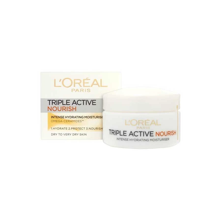 L'Oreal Paris Triple Active Nourish Hydrating Moisturiser 50ml price in Bangladesh | Authentic Product by Shundorjo