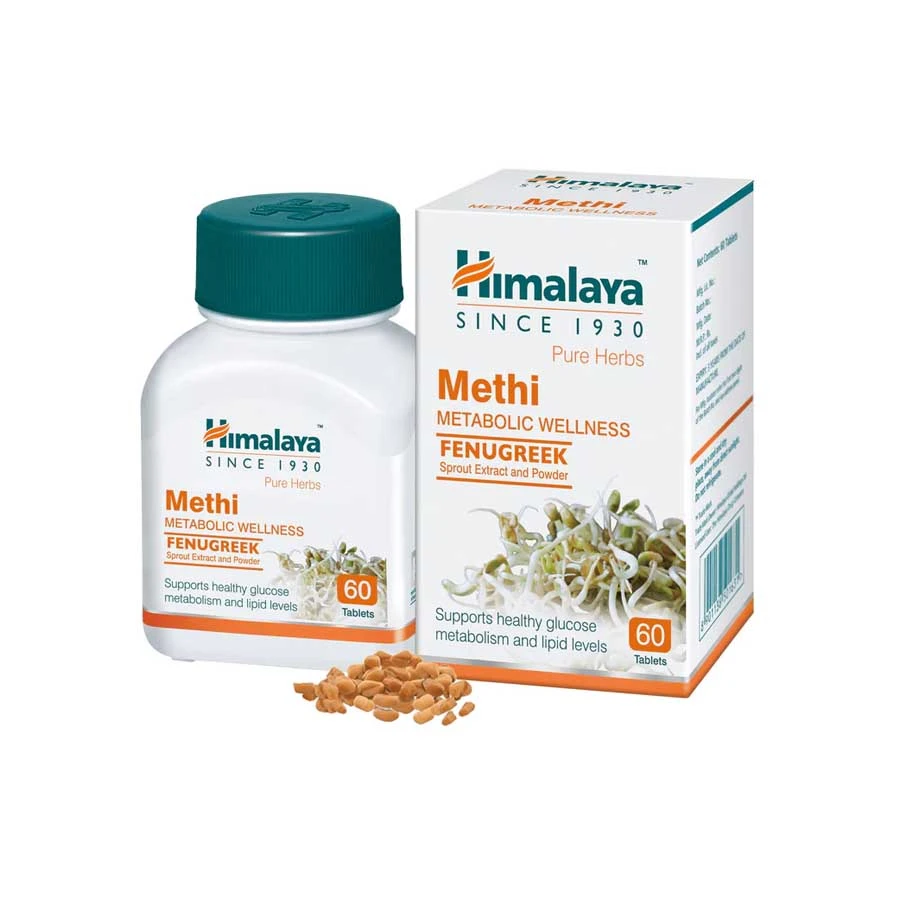 Himalaya Pure Herbs Methi Metabolic Wellness Tablet 60's price in Bangladesh | Authentic Product by Shundorjo