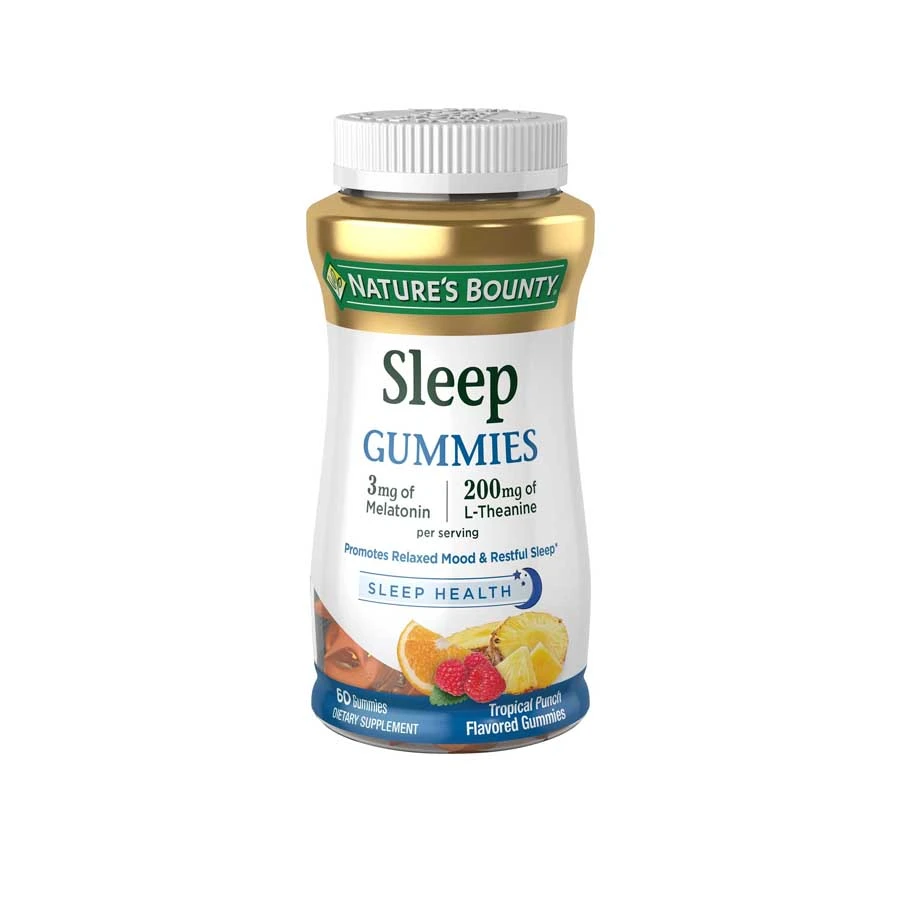 Nature's Bounty Sleep Aid Melatonin 3mg 60 Gummies price in Bangladesh | Authentic Product by Shundorjo