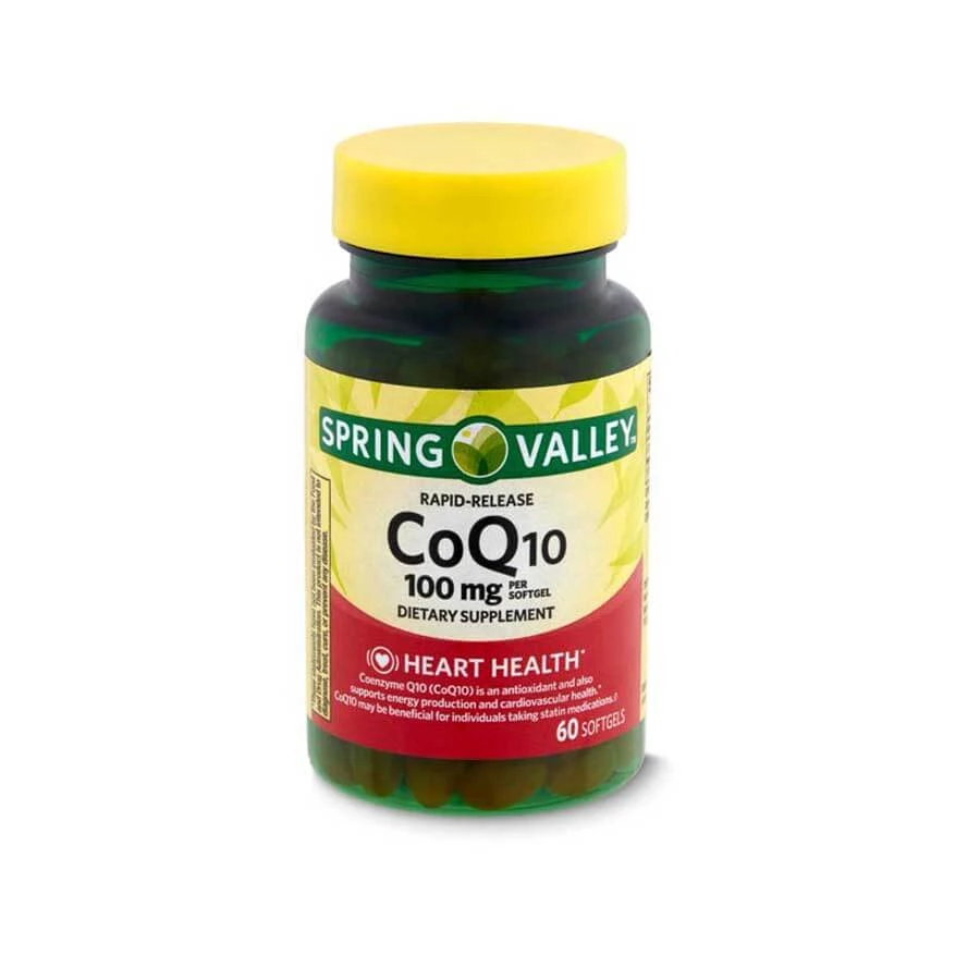 Spring Valley CoQ10 Rapid Release 100mg 60 Softgel price in Bangladesh | Authentic Product by Shundorjo