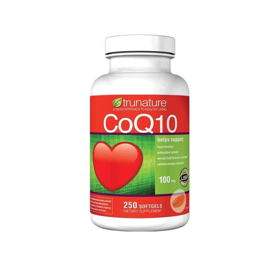 TruNature Coenzyme CoQ10 100mg 250 Softgels price in Bangladesh | Authentic Product by Shundorjo