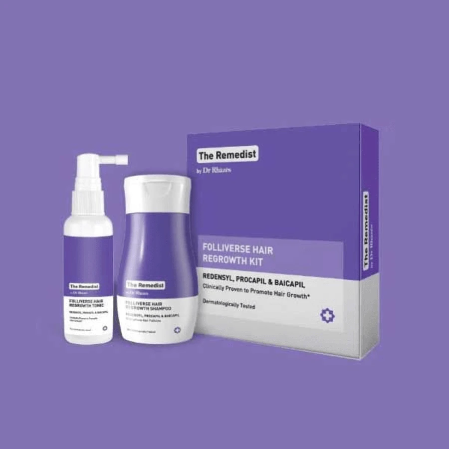 The Remedist Folliverse Hair Regrowth Kit 160ml price in Bangladesh | Authentic Product by Shundorjo