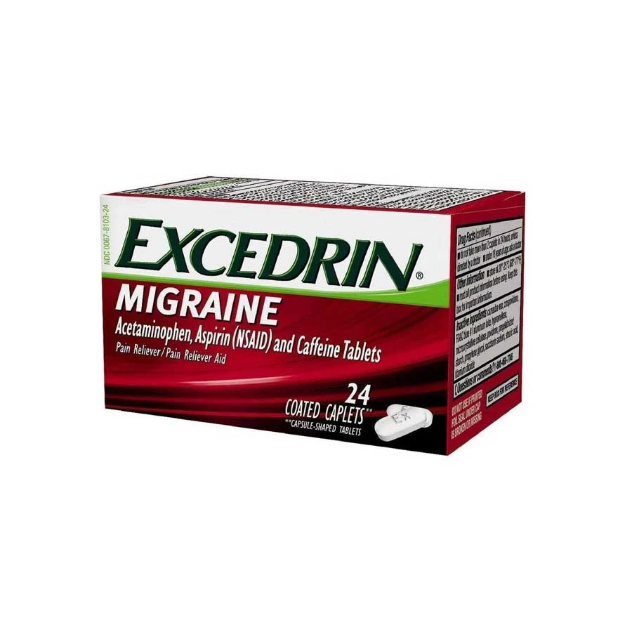 Excedrin Migraine Pain Relief 24 Caplets price in Bangladesh | Authentic Product by Shundorjo