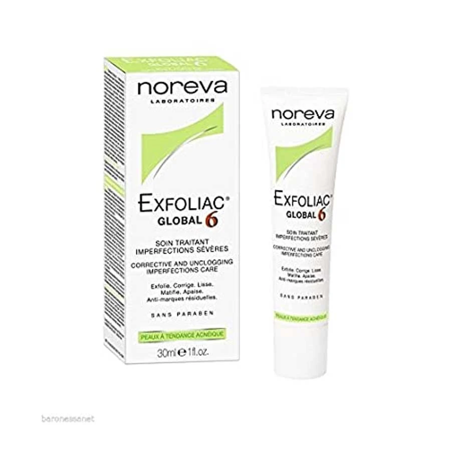 Noreva Exfoliac Global 6 Imperfections Corrective Facial Cream 30ml price in Bangladesh | Authentic Product by Shundorjo