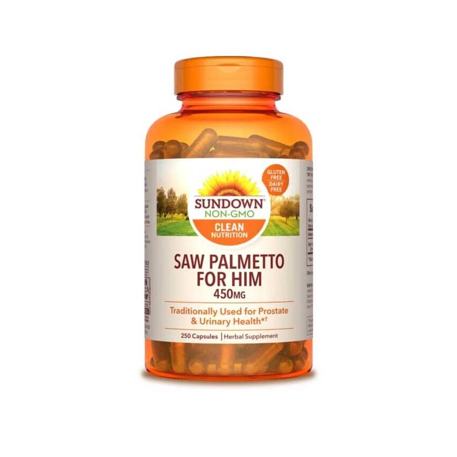 Sundown Naturals Saw Palmetto for HIM 450mg 250 Capsules price in Bangladesh | Authentic Product by Shundorjo