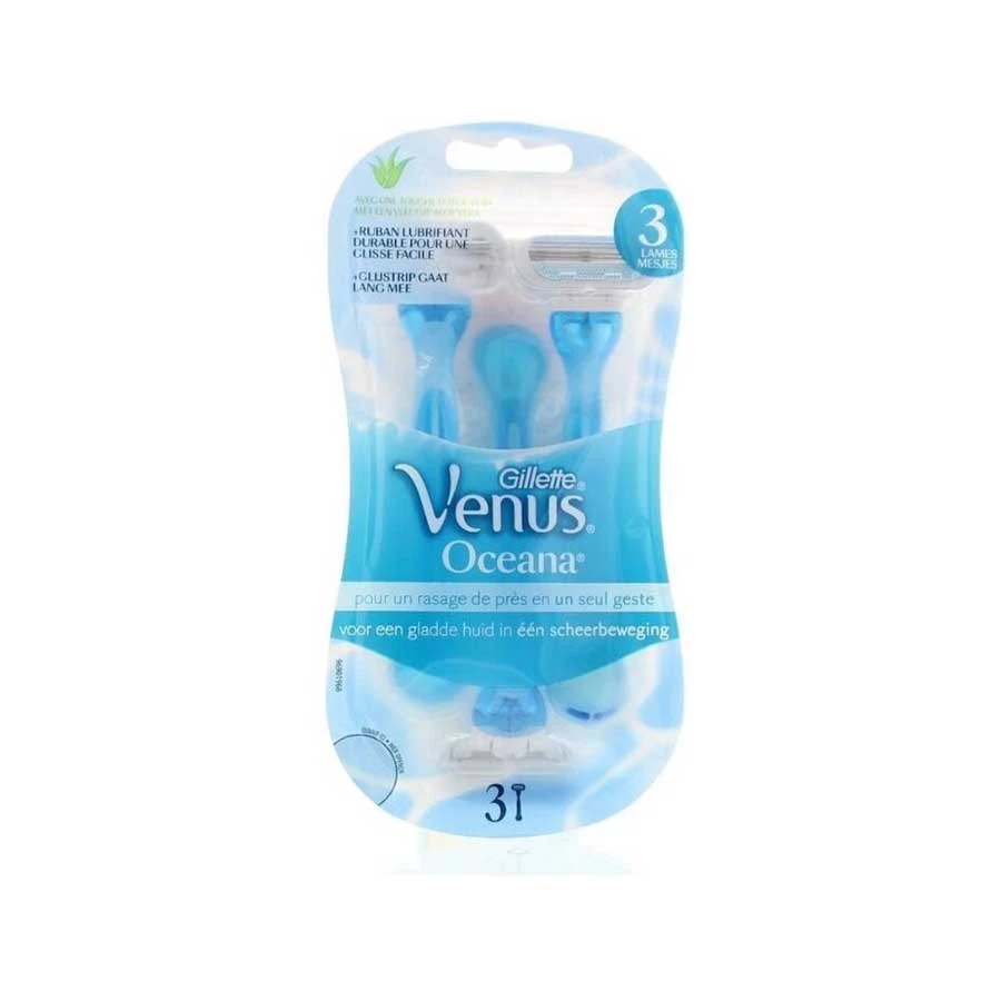 Gillette Venus Oceana Disposable Razors 3 Pieces price in Bangladesh | Authentic Product by Shundorjo