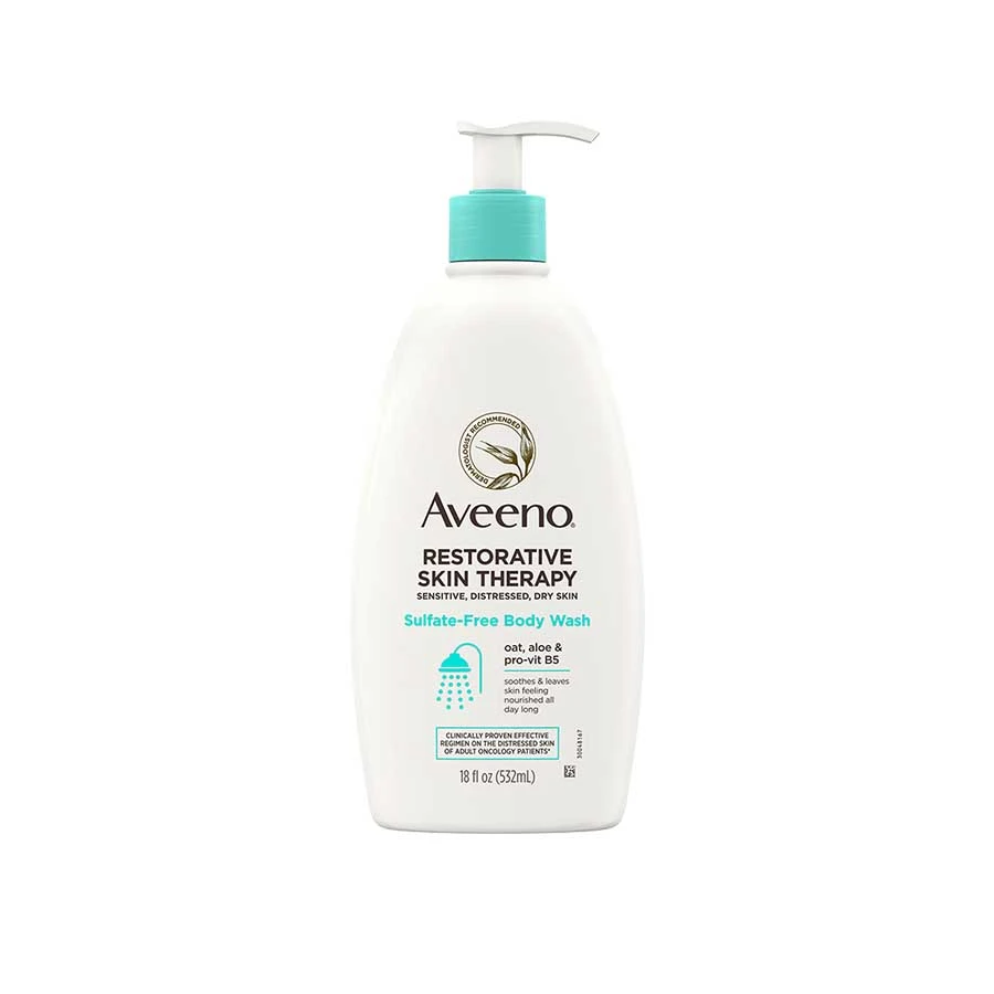 Aveeno Restorative Skin Therapy Sulfate Free Body Wash 532ml price in Bangladesh | Authentic Product by Shundorjo