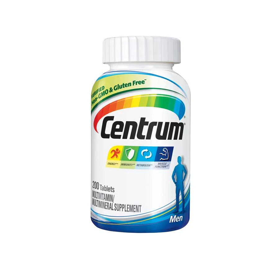 Centrum Silver Multivitamin Men 50 Plus and Mineral 200 Tablets price in Bangladesh | Authentic Product by Shundorjo