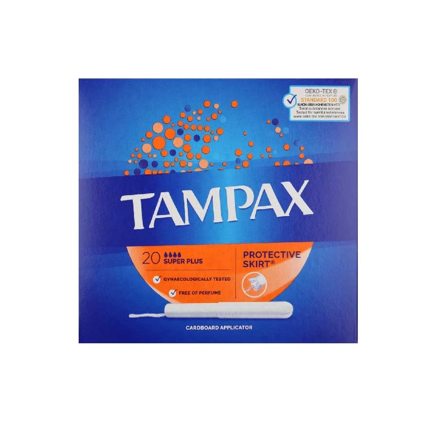 Tampax Tampons Applicator Super Plus price in Bangladesh | Authentic Product by Shundorjo