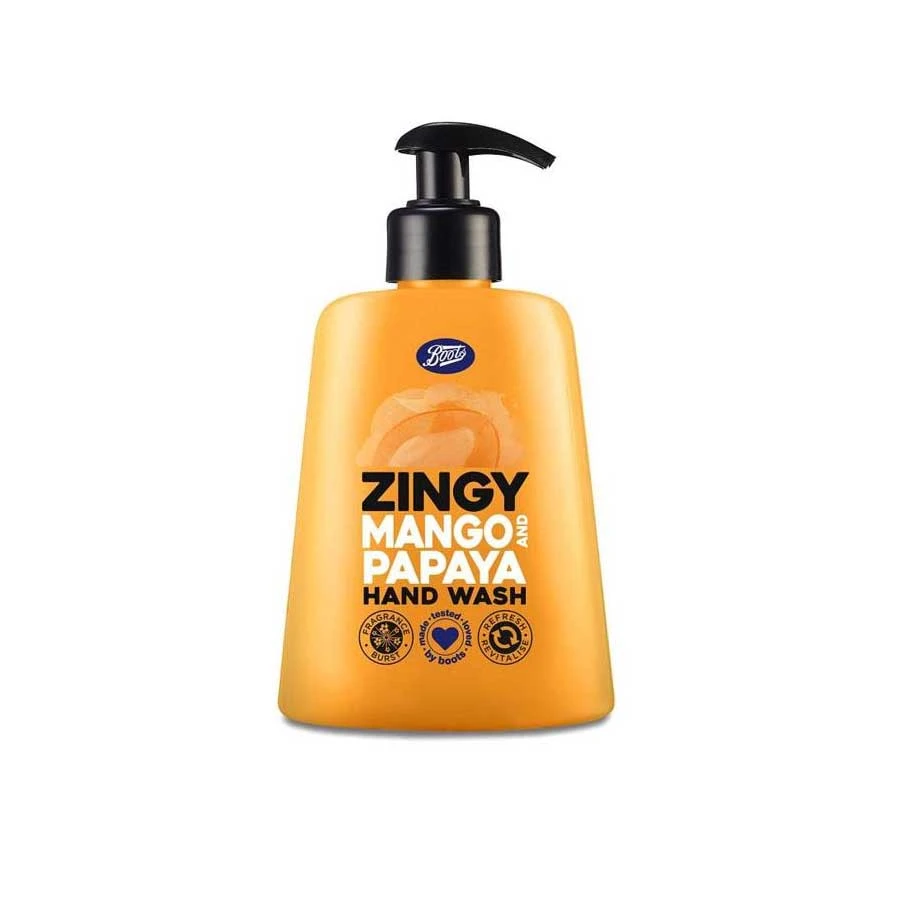 Boots Zingy Mango and Papaya Hand Wash 250ml price in Bangladesh | Authentic Product by Shundorjo