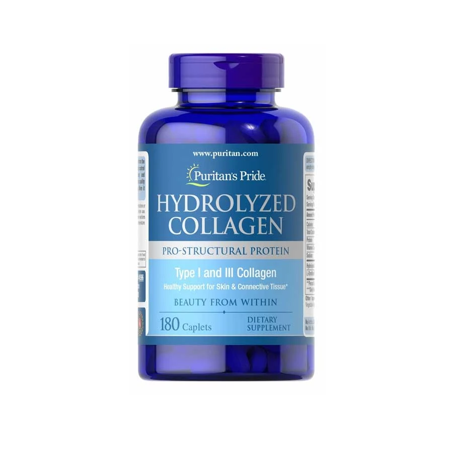 Puritan's Pride Hydrolyzed Collagen 1000mg 180 Capsules price in Bangladesh | Authentic Product by Shundorjo