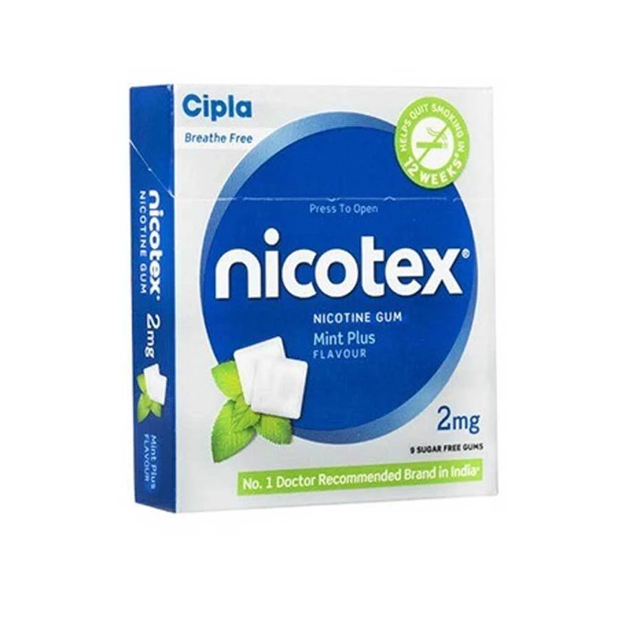 Cipla Nicotex Chewing Gum Mint Flavour 2mg price in Bangladesh | Authentic Product by Shundorjo
