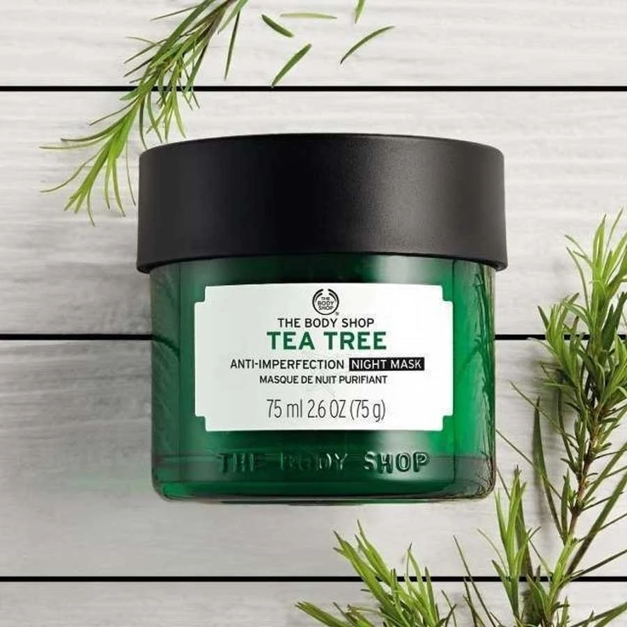 The Body Shop Tea Tree Anti Imperfection Night Mask 75ml price in Bangladesh | Authentic Product by Shundorjo