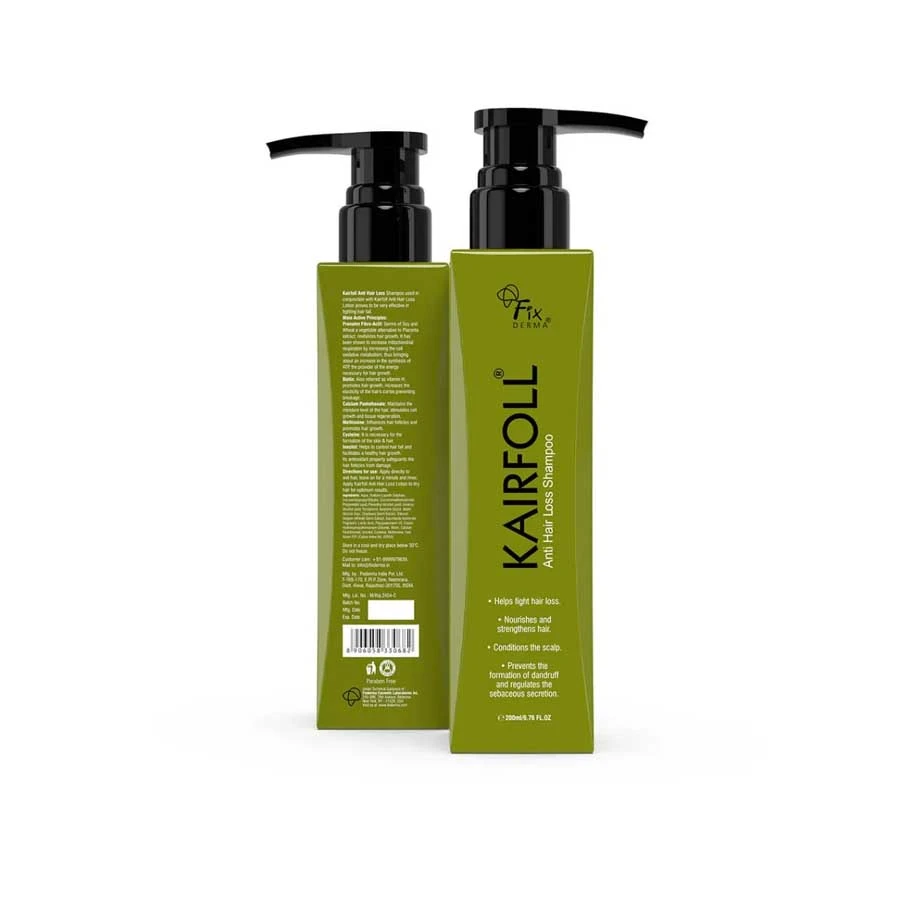Fixderma Kairfoll Anti Hair Loss Shampoo 200ml price in Bangladesh | Authentic Product by Shundorjo