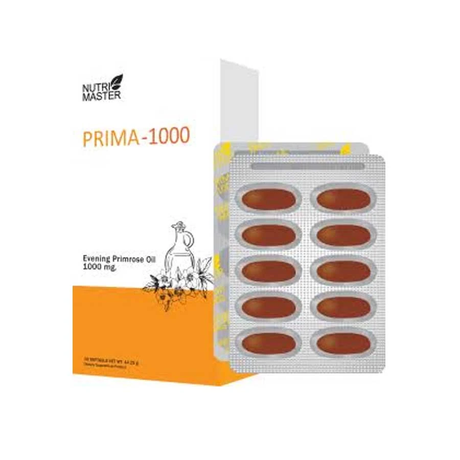 Prima 1000mg 30 Softgel price in Bangladesh | Authentic Product by Shundorjo