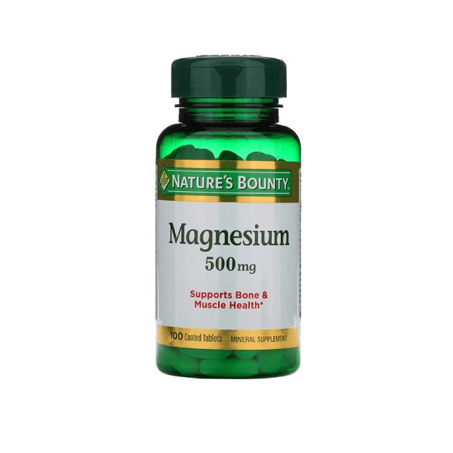 Nature's Bounty Magnesium 500mg 100 Tablets price in Bangladesh | Authentic Product by Shundorjo