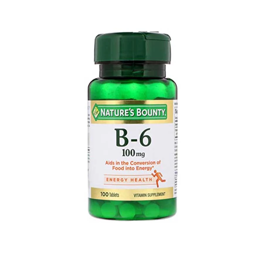 Nature’s Bounty Vitamin B6 100mg 100 Tablets price in Bangladesh | Authentic Product by Shundorjo