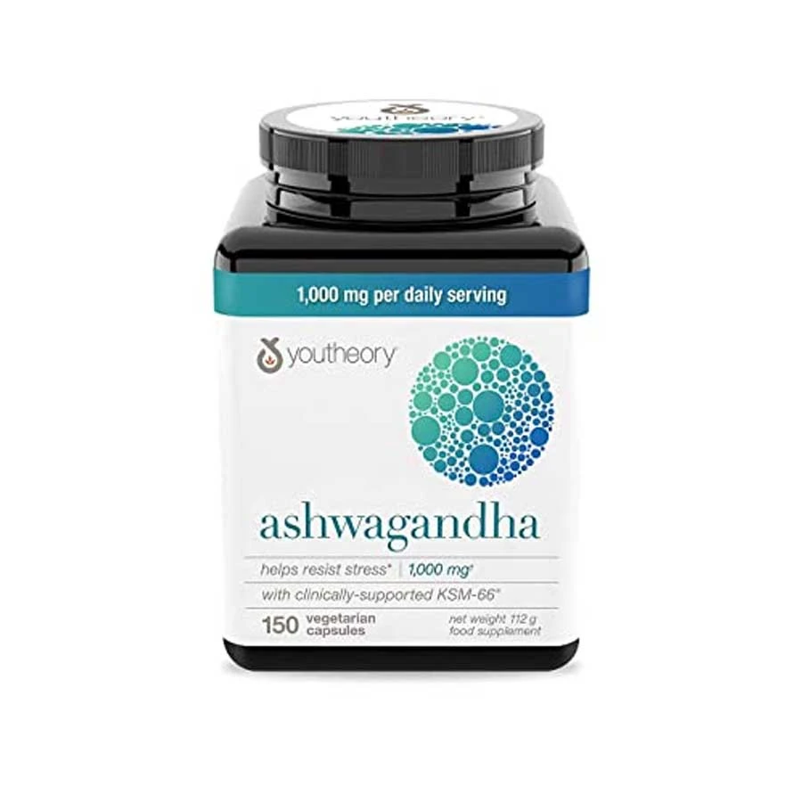 Youtheory Ashwagandha 1000mg Stress Formula 150 Vegetarian Capsules price in Bangladesh | Authentic Product by Shundorjo