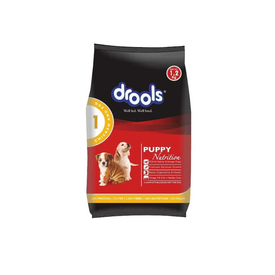 Drools Puppy with Chicken and Egg 1.2kg price in Bangladesh | Authentic Product by Shundorjo