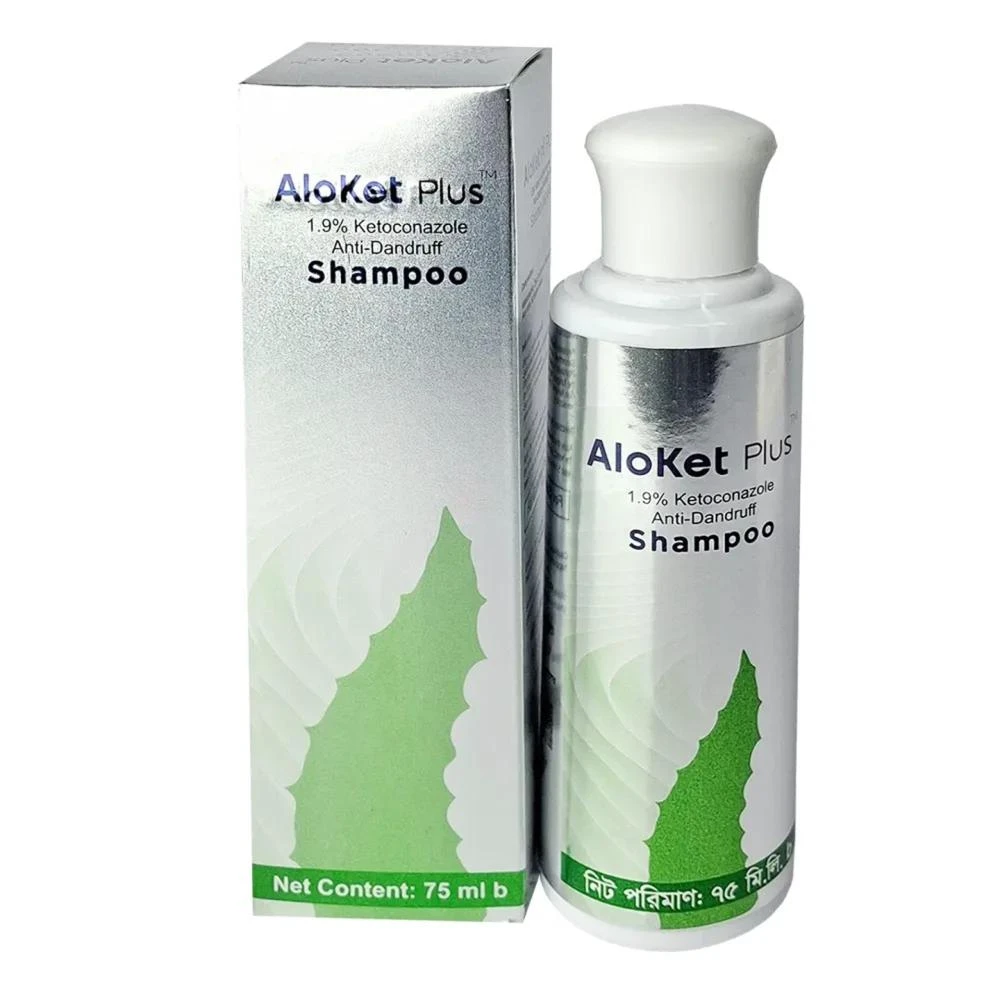 Aloket Plus Anti-Dandruff Shampoo 75ml price in Bangladesh | Authentic Product by Shundorjo