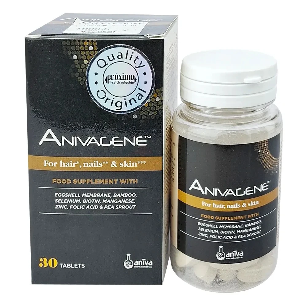 Anivagene™ Hair, Nails & Skin Supplement with Eggshell Membrane, Biotin & Selenium (30 Tablets) price in Bangladesh | Buy original Proximo Health Solucion