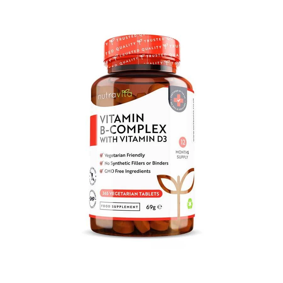 Nutravita Vitamin B Complex with Vitamin D3 365 Tablets price in Bangladesh | Authentic Product by Shundorjo