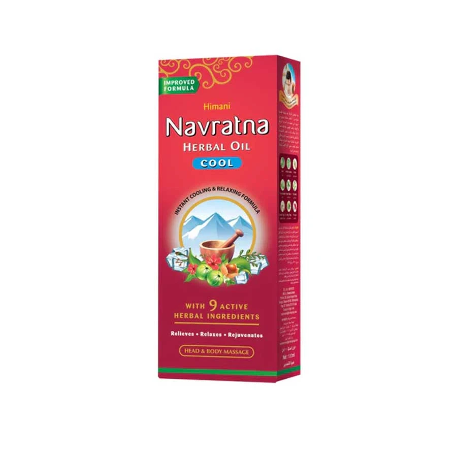 Himani Navaratna Cool Ayurvedic Hair Oil 300ml price in Bangladesh | Authentic Product by Shundorjo