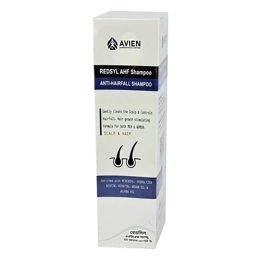Avien Redsyl AHF Anti-Hairfall Shampoo 100ml price in Bangladesh | Authentic Product by Shundorjo