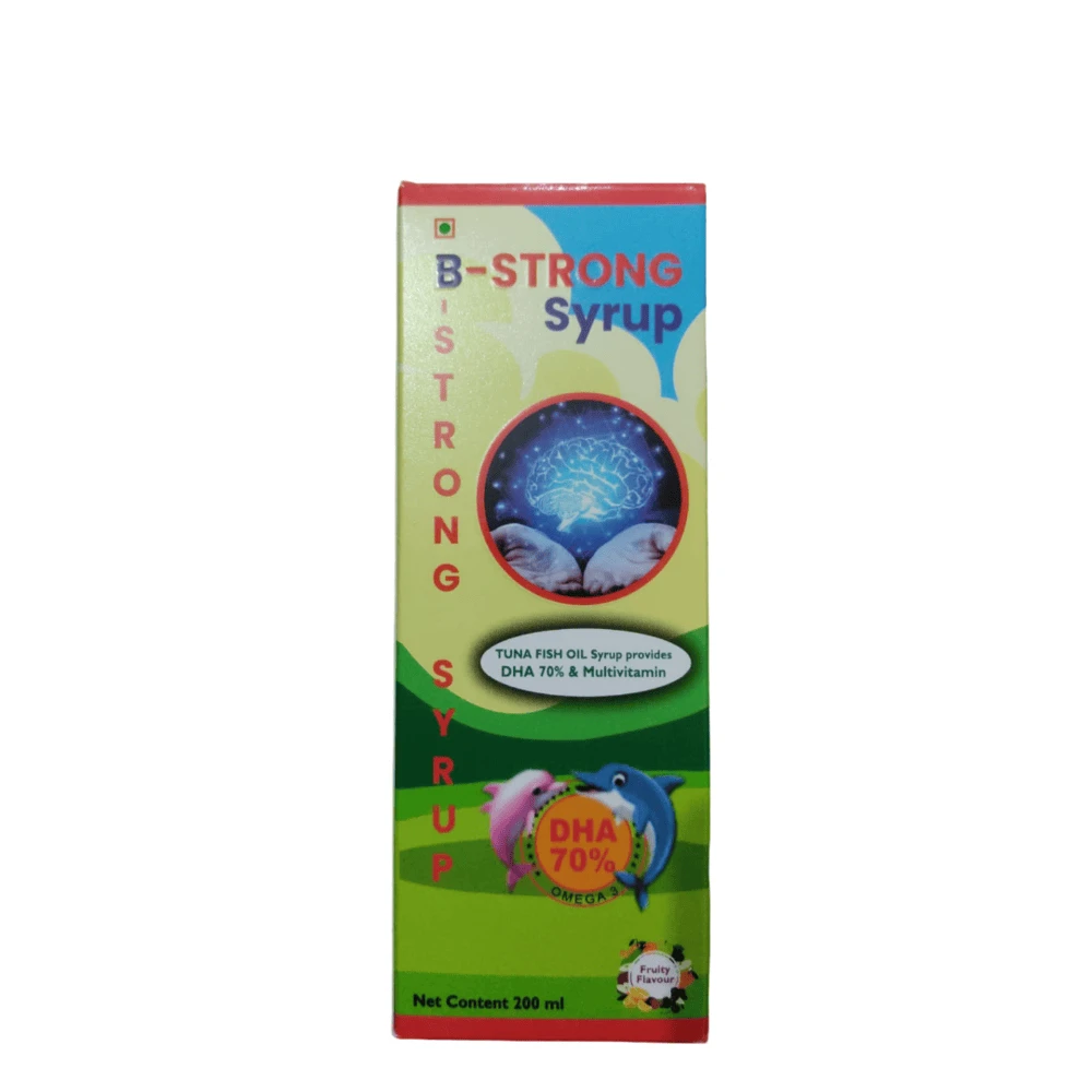 B-Strong DHA 70% Syrup – Brain Development & Memory Support price in Bangladesh | Buy original Foreign