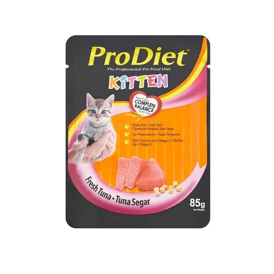 ProDiet Kitten Fresh Tuna & Tuna Sugar 85gm price in Bangladesh | Authentic Product by Shundorjo