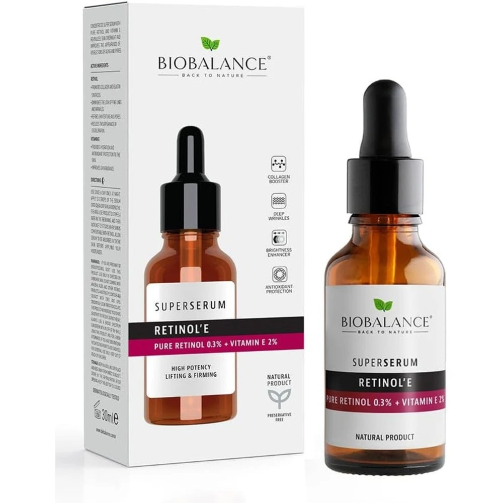 Bio Balance Retinol'e Super Serum Ingredients 30ml price in Bangladesh | Buy original BioBalance