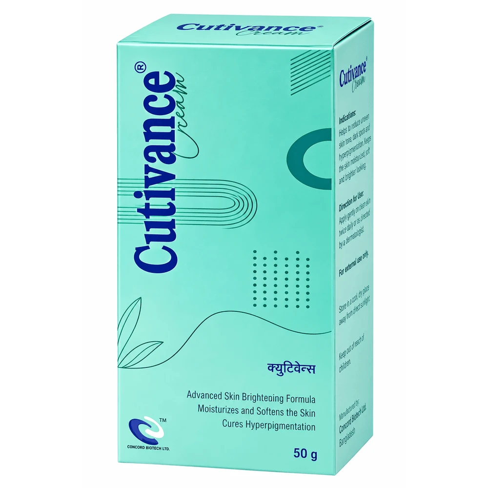 Cutivance Cream 50gm – Advanced Skin Brightening & Hyperpigmentation Care price in Bangladesh | Buy original Unical Corporation