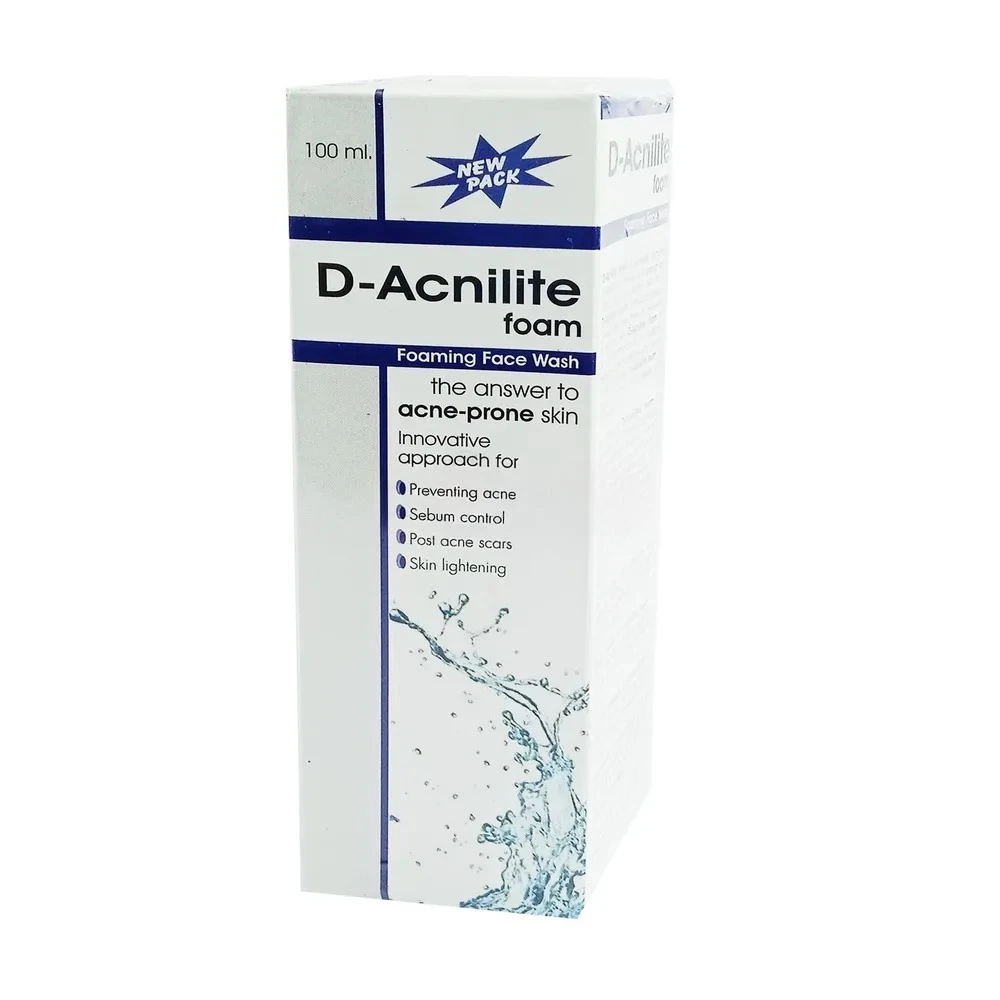 D-Acnilite Foam 100ml – Acne Control & Deep Cleansing Face Wash price in Bangladesh | Authentic Product by Shundorjo
