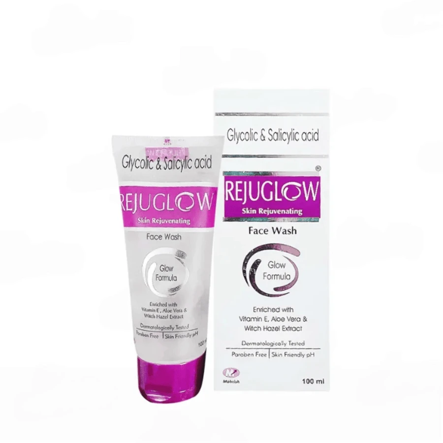 Rejuglow Glycolic & Salicylic Acid Face Wash – 100ml price in Bangladesh | Authentic Product by Shundorjo